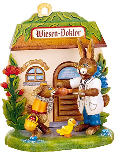 Kleine Figuren & Miniaturen Wiesen - Doktor - 12cm - Hubrig Volkskunst