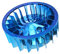 Oversize STR8 Minarelli - Ventola sdraiata AC, colore: Blu