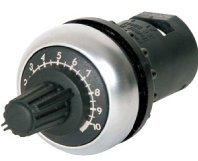 Eaton Potentiometer 4k7 Ohm M22S-R4K7[10] VPMENGE=200;LAENGE=600;BREITE_DURCHM=400;HOEHE=220;BGEW=9,