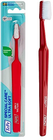 TePe Special Care Soft-Bristle Toothbrush, Post-Surgery Toothbrush for Sensitive Teeth and Gums