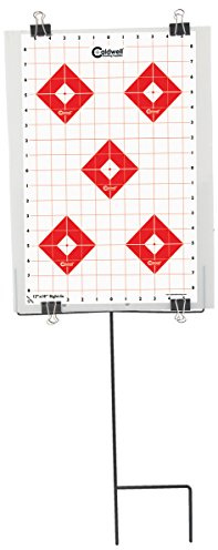 Caldwell Ultra Portable Target Stand 12 x 18 with Tear Down Design and Targets for Outdoor, Range, Shooting and Hunting