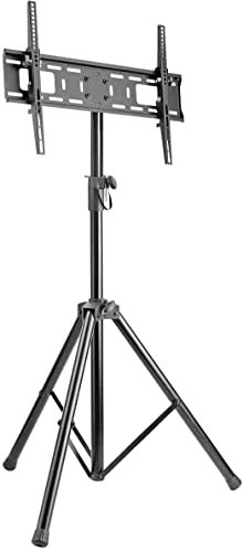 Techly 105650 Supporto Treppiede Universale da Pavimento per TV 37-70 Nero
