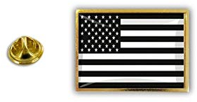 Akachafactory pins pin Badge pin's Metal epoxy Drapeau USA Etats Unis americain Noir