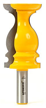 Yonico 16120 2-3/4-Inch Chair Rail Molding Router Bit 1/2-Inch Shank