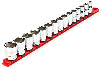 TEKTON SHD92102 Jeu de douilles 1/2 6 pans 15 pièces (10-24 mm)