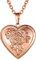 GoldChic Collana Con Medaglione Da Donna Per Foto, Ciondolo Con Foto Di Fiori Personalizzati, collana cuore donna oro rosa Regali Ricordo