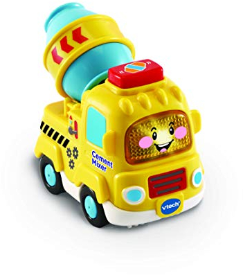 VTech Toot-Toot Drivers Cement Mixer | Interactive Toddlers Toy for Pretend Play with Lights and Sounds | Suitable for Boys & Girls 12 Months, 2, 3, 4 + Years, English Version