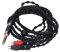 ASHATA Ersatzkabel für, 8-adriges Symmetrisches OCC-Doppelkabel-OCC-Audiokabel für HD600 HD580(4,4 MM)