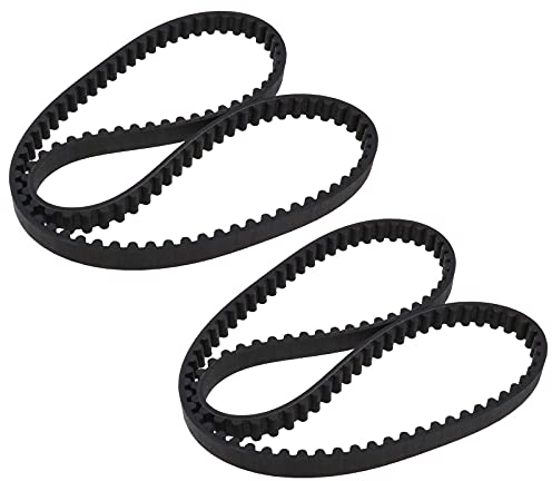 ECSiNG 2 Stück HTD856-8M-12 Zahnriemen 9585-0165-01 Riemen 856mm Umfang Mäherantriebsriemen Rasenmäherzahnriemen Synchronriemen