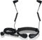 Retevis Ecouteur Micro Gorge Casque Écouteurs Binauraux Compatible avec Talkie Walkie RT5R RB85 RB627B RT24 Baofeng UV5R eSynic etc Écouteur de Gorge Rétractable pour Cyclisme (1 Pcs)