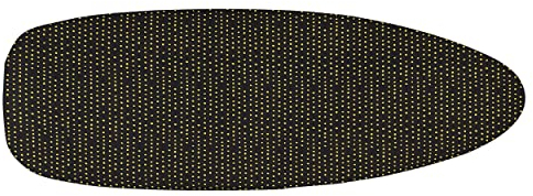 MSV XXL Bügelbrettbezug Bügeltischbezug Schwarz 142 x 56 x 0,6cm