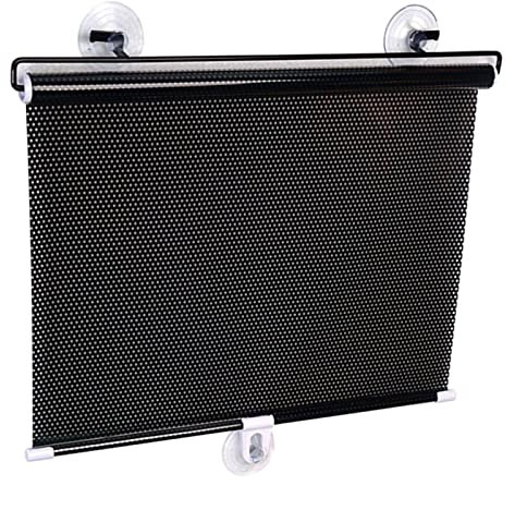 Xrdbfd Tende Avvolgibili Oscuranti Senza Foratura,tapparelle Oscuranti con Ventose per Finestra da Tetto,Tende a Rullo Parasole Nere a Scomparsa,persiane Temporanee 45x125/58x125cm,40x125cm/16 * 49in