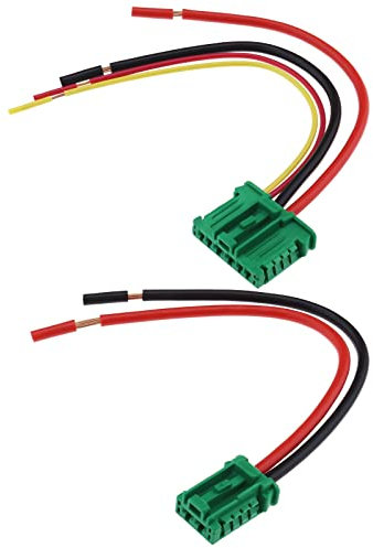 The Lord of the Tools 1 Jeu Faisceau de Câblage de Résistance de Ventilateur de Chauffage de Voiture 6441.L2 6441L2 7701048390 Compatible avec 107 207 C3 C2 Scenic 1/2 Grand Scenic 1 Megane 2 Clio 3