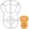 Kettlebell Ausstechform, 1 Teil
