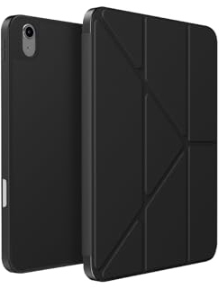 UNIQ Transforma Hülle Kompatibel mit iPad 10th Gen (2022) Schwarz