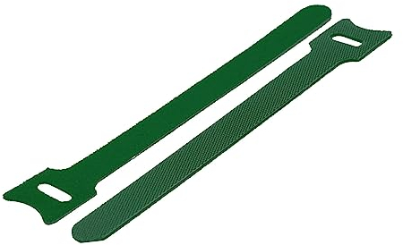 100 fascette stringicavo in, fascette riutilizzabili con, fascette stringicavo regolabili (200 m, verde)