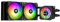 Enermax LIQMAXFLO 240mm A-RGB AIO CPU Liquid Cooler, 3000RPM, 38mm Radiator, 60mm VRM Fan, Intel LGA1700/AMD AM5 Ready