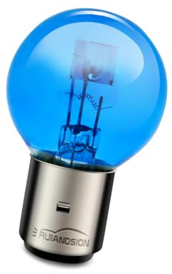 Ruiandsion BA20D Halogen-Glühbirne H6 6V Scheinwerfer 45/40W 6 Volt weiß Auto Motorrad Stirnlampe