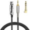 MICMXMO Ersatz Audiokabel kompatibel mit AKG, Q701, K702,K240, K240S, K240MK II, K141, K171, K181, K271s, K271 MKII, M220, Pioneer HDJ-2000 Gaming Kopfhörer, 2 Meter