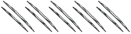 10X Auto 26 Zoll + 22 Zoll Wischerblätter Combo Silikon Gummi Ohne Knochen Windschutzscheibe Scheibenwischer Kompatibel for BMW 5 serie E39