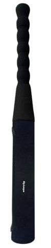 Steering Wheel Lock Baseball Bat – Anti-Theft Crook Lock- Premium Quality Alcantara Steering Lock with 2 Keys - Universal Compatible for Various Vehicles (Black Alcantara, Black)
