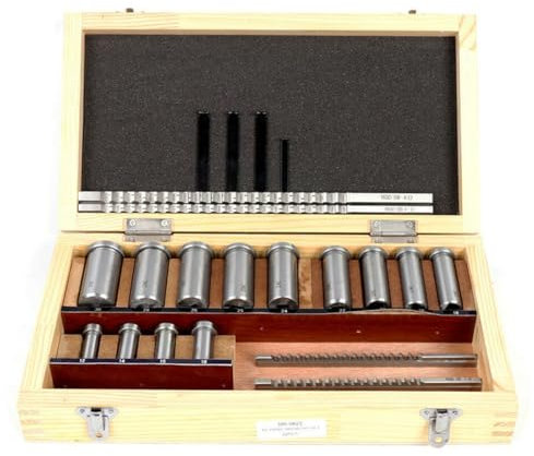 HSS Metric Keyway Broach Set - 22pcs Keyway Cutting Tool for CNC Machine, Easy to Use for Pros and Beginners