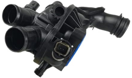 Termostatos Motor Compatible con Citroen para C4 para Grand 1.6 16V 2008 2009 2010 1 Pieza Carcasa del Termostato del Refrigerante del Motor del Automóvil 1336Z8