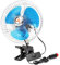 Générique Ventilateur de Voiture 6 Pouces 12V/24V, Mini Ventilateur de Refroidissement Voiture à Pince, 2 Vitesses Réglable, Ventilateur de Voiture Allume Cigare pour Camion, SUV, RV