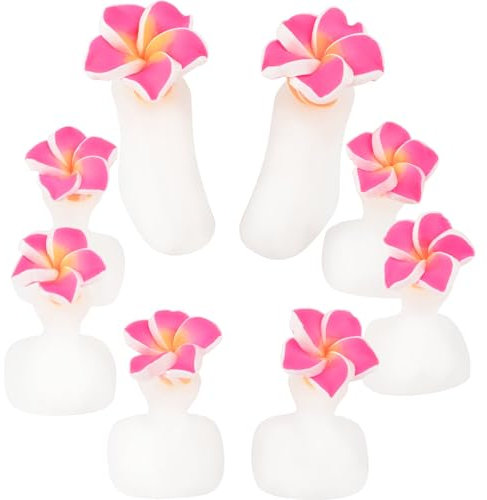 essence aloha, babes! toe separators, Nagelpflege, Nr. 01, Mehrfarbig, Nanopartikel frei, 1er Pack (8pcs)