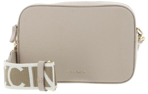 Coccinelle Leder Umhängetasche Tebe Crossover Bag Sandshell beige