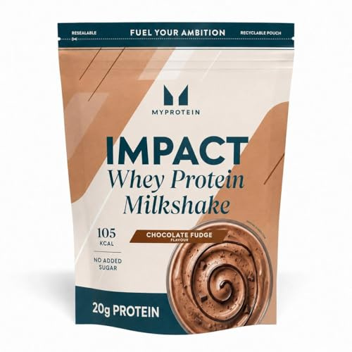 Myprotein Impact Whey Protein Milchshake – Schoko-Fudge | 150 Portionen – 4350 g | Bis zu 20 g Protein | cremig, köstlich und nur 105 kcal