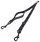 EzyDog 9346036000999 Soft Touch Coupler, 14 inch - 24 inch, schwarz