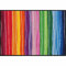 Salonloewe Fußmatte Wavy Lines Streifen Bunt 50x75 cm