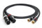 enoaudio Mogami 2534 Quad Stereo Paar (L,R) Audio Kabel | Neutrik Gold Cinch RCA - XLR female | HiFi, 1,0 m