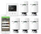 Drayton by Schneider Electric Wiser Multi-Zone Smart Thermostat and 2 Radiator Thermostat Kit - Combination Boilers Only - Heating Control, White