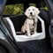 CopcoPet Rücksitz Hundeautositz Autohundebett Hundebett Transportbett Autoschondecke (55 x 70 x 38 cm Orthopädisch, Braun)
