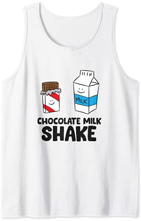 Schoko Milch Shake Kakao Schokolade Milch Tank Top