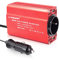Onduleur 200 W 12 V vers 230 V 2 prises USB Euro Convertisseur de tension de voiture Adaptateur allume-cigare Rouge