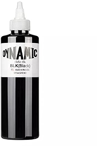 Famry Tattoo-Tinte, 2,4 E + 2 ml, Pigmentbasis, Schwarz