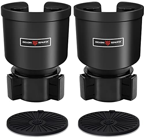 Kfz-Getränkehalter-Adapter, versetzbarer, Verstellbarer Sockel, ideal für Yeti Ramblers (414 ml/710 ml/1,06 l/1,36 l), Hydro Flask (946 ml/1,18 l) und Behältern mit 8,9–10,2 cm Durchmesser, 2 Stück
