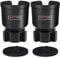 Seven Sparta Upgraded Car Cup Holder Expander Adapter with Offset Adjustable Base, Compatible with Yeti 14/24/36/46oz Ramblers, Hydro Flasks 32/40oz, Other Large Bottles Mugs in 3.4''-4.0'' (2)