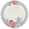 Nada Home Lot de 6 assiettes plates Isabelle Rose Julia Shabby Chic en porcelaine 5118