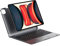 doqo Type Cover mit Trackpad Kompatibel mit i-P-a-d Air 5th/4th 10.9/i-P-a-d Pro 11 2021 3rd & 2nd & 1st Gen (Französisch)