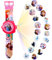 Niumowang Elektronische Armbanduhr für Kinder, Cartoon Uhr, Projektor Uhr, Einstellbare Digitale Projektionsuhr, 20 Bilder, für Kinder Kleinkind 3-12 Jahre alt (C)