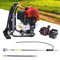 2Takt Profi Rucksack Benzin Motorsense Rasentrimmer Freischneider Heckenschere KnapsackmäHer Trimmer Zweitakt Benzinmotor Freischneide RasenmäHer Grubber AstsäGe Multitool Typ PflüGer GartenfräSe