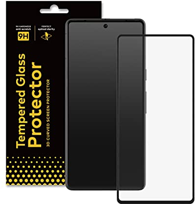 RhinoShield Displayschutz kompatibel mit [Pixel 7a] | 9H 3D Gebogenes Edge to Edge Glas - Vollständige Abdeckung - Klarer & kratzfester Displayschutz