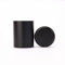 RetailTrends UK Aluminium Smell Proof Storage Container, Solid Colour Airtight Sealed Jar for Herbs: (Black)