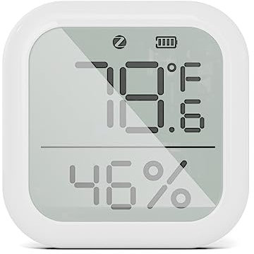 SUIOPPYUW Tuya ZigBee Temperatur Feuchtigkeitssensor Digitales LCD Display APP Fernbedienung Elektronischer Messgerät Thermometer Wandler