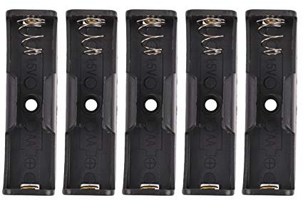 Osmond 138187 Battery Holder / AA Connector / 1.5 V / PP3 Closed or Open with Switch, AA Battery Holder x 1 PCB Mount: 5,