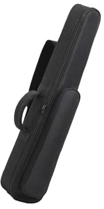 Perfeclan Saxophon-Aufbewahrungstasche, Sax-Gig-Bag, praktische, wasserdichte Sopran-Saxophon-Tasche aus Oxford-Stoff, Handtasche für Flöte, gerades Saxophon, l